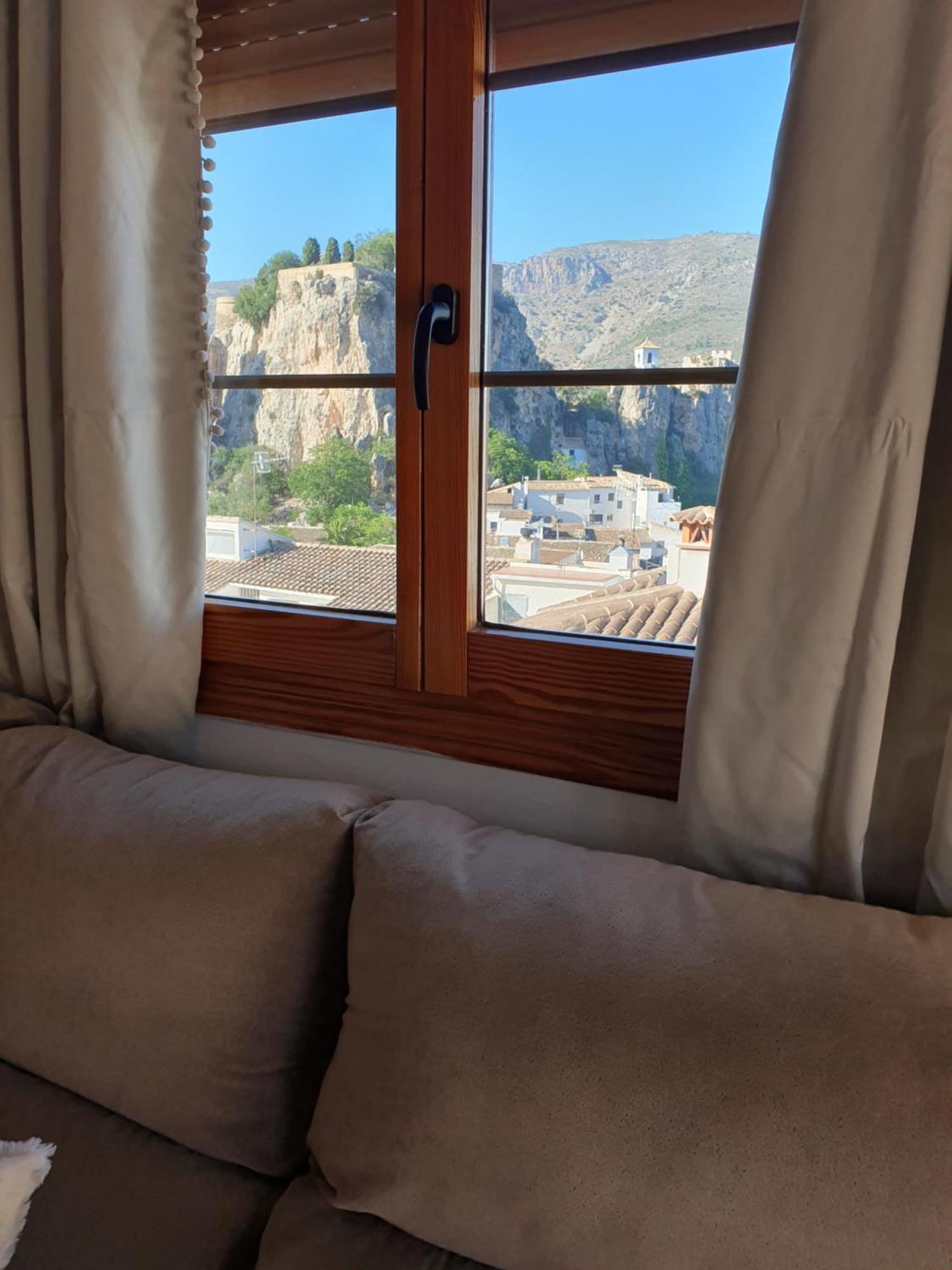 Atico Guadalest Rooftop Apartment With 360º Views And Art Dış mekan fotoğraf